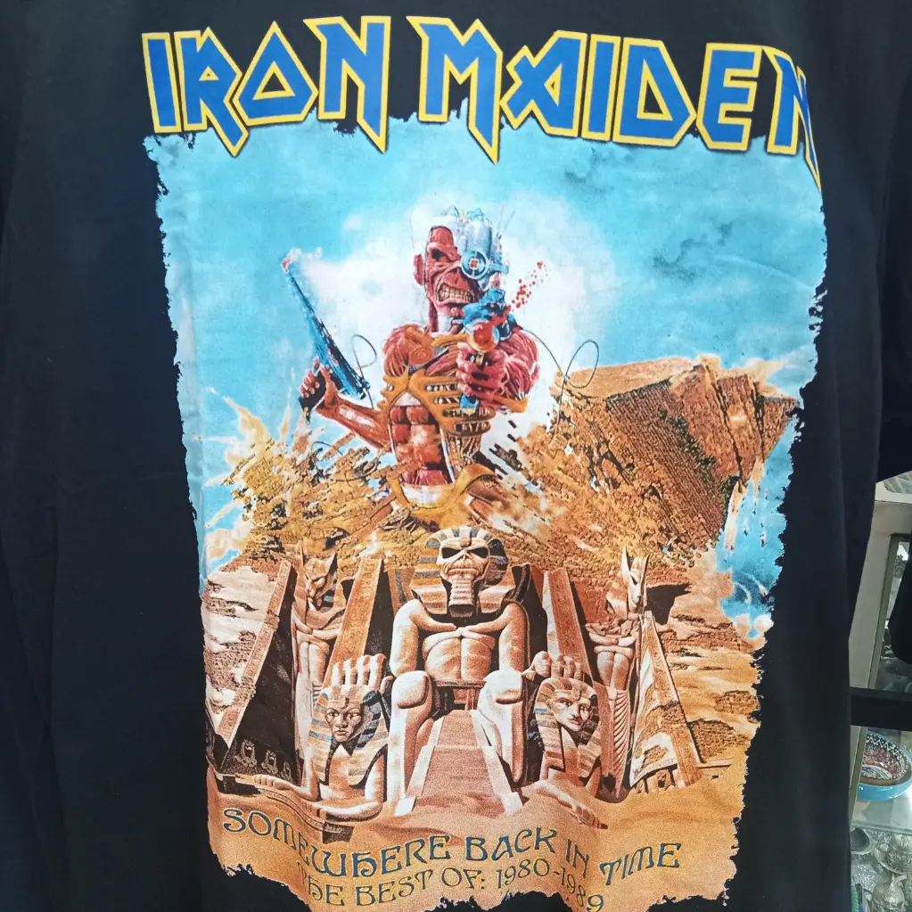 Iron Maiden : Somewhere Back In Time Polera (S)