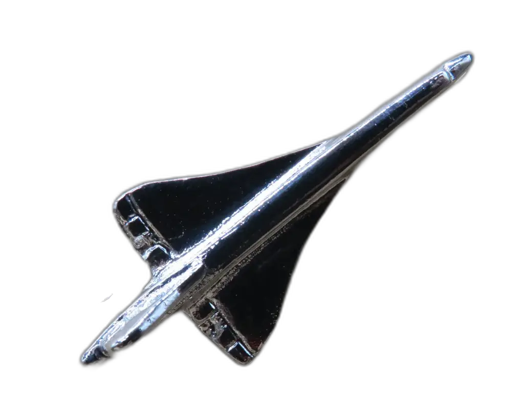 [0511] Concorde Plateado Pin