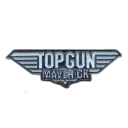 Top Gun : Insignia Logo con alas Maverick Blanco Pin (copia)