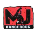 Michael Jackson : Dangerous Rojo Pin