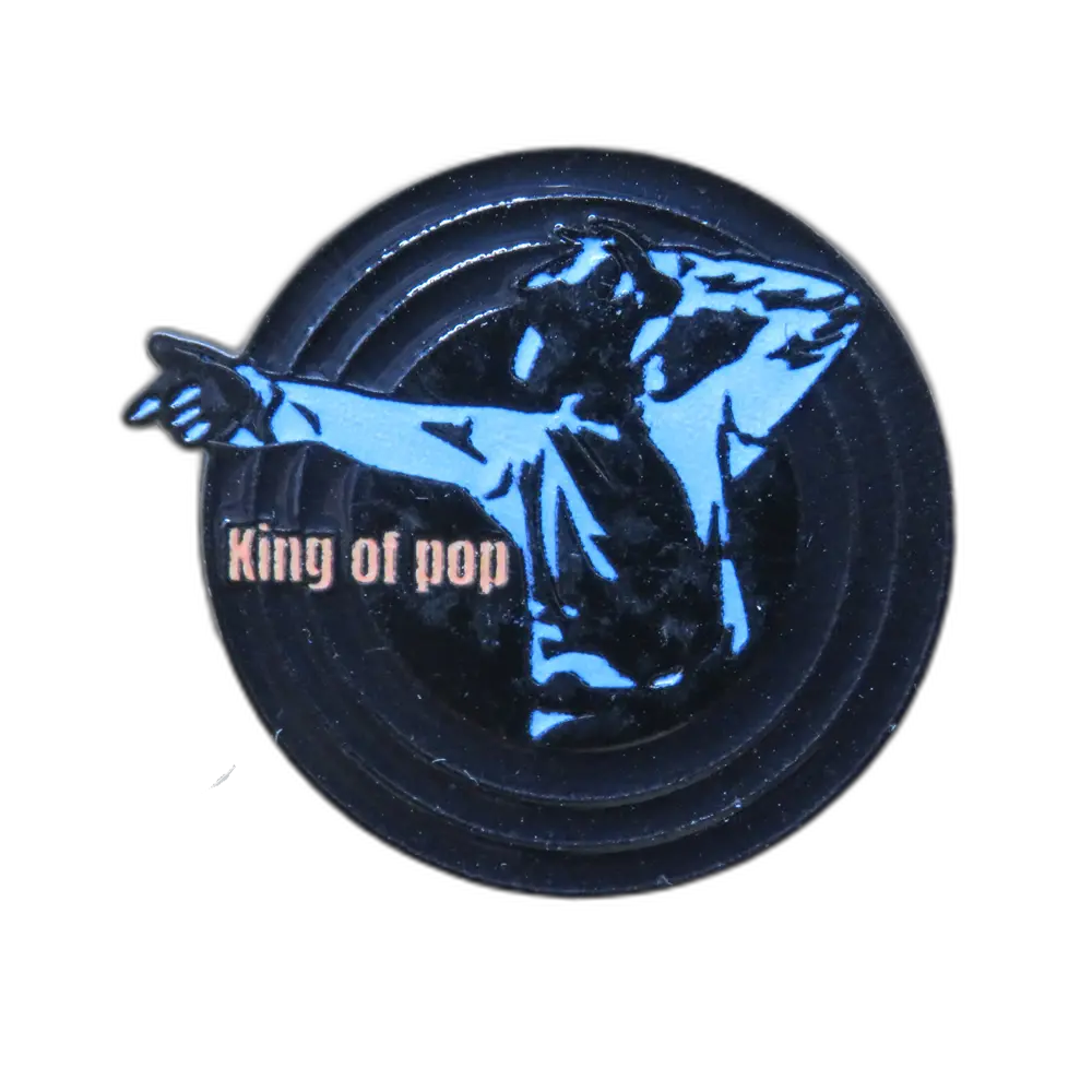 Michael Jackson : King of Pop Redondo Pin