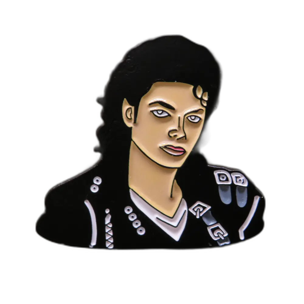 Michael Jackson : Cara Bad Pin