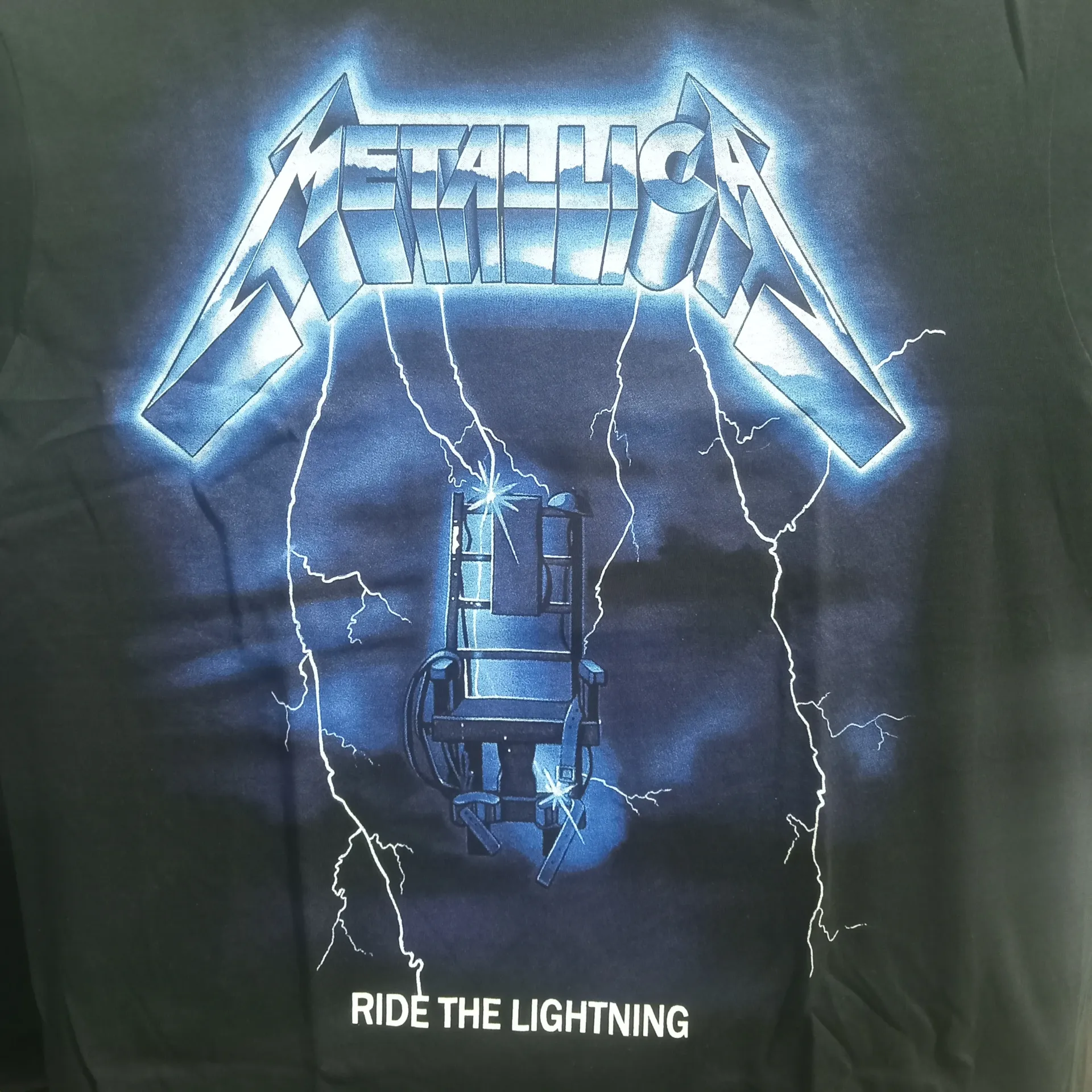 [023 001 S] Metallica : Ride the Lightning Album Polera (S)
