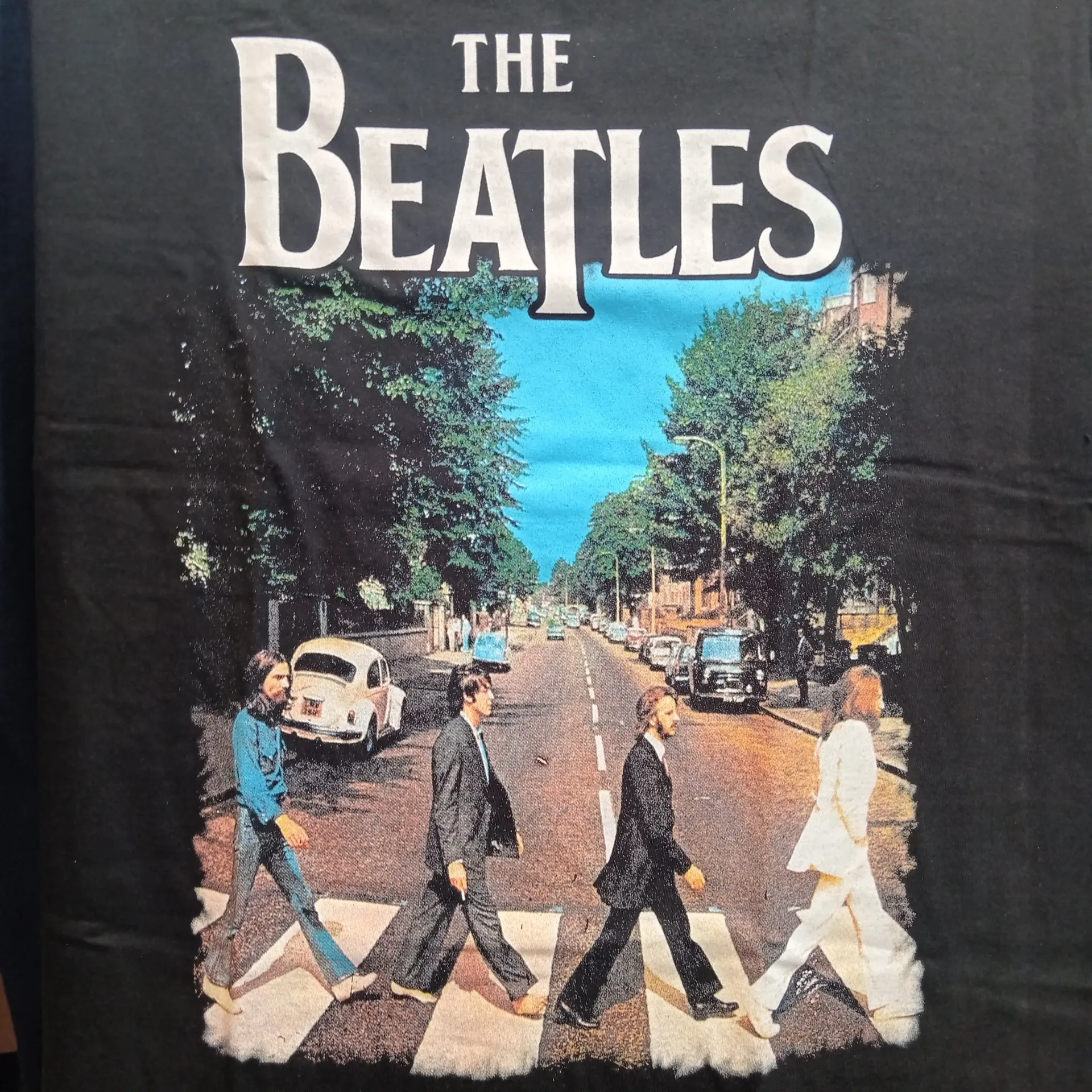 [043 003 S] The Beatles : Abbey Road Album Polera (S)