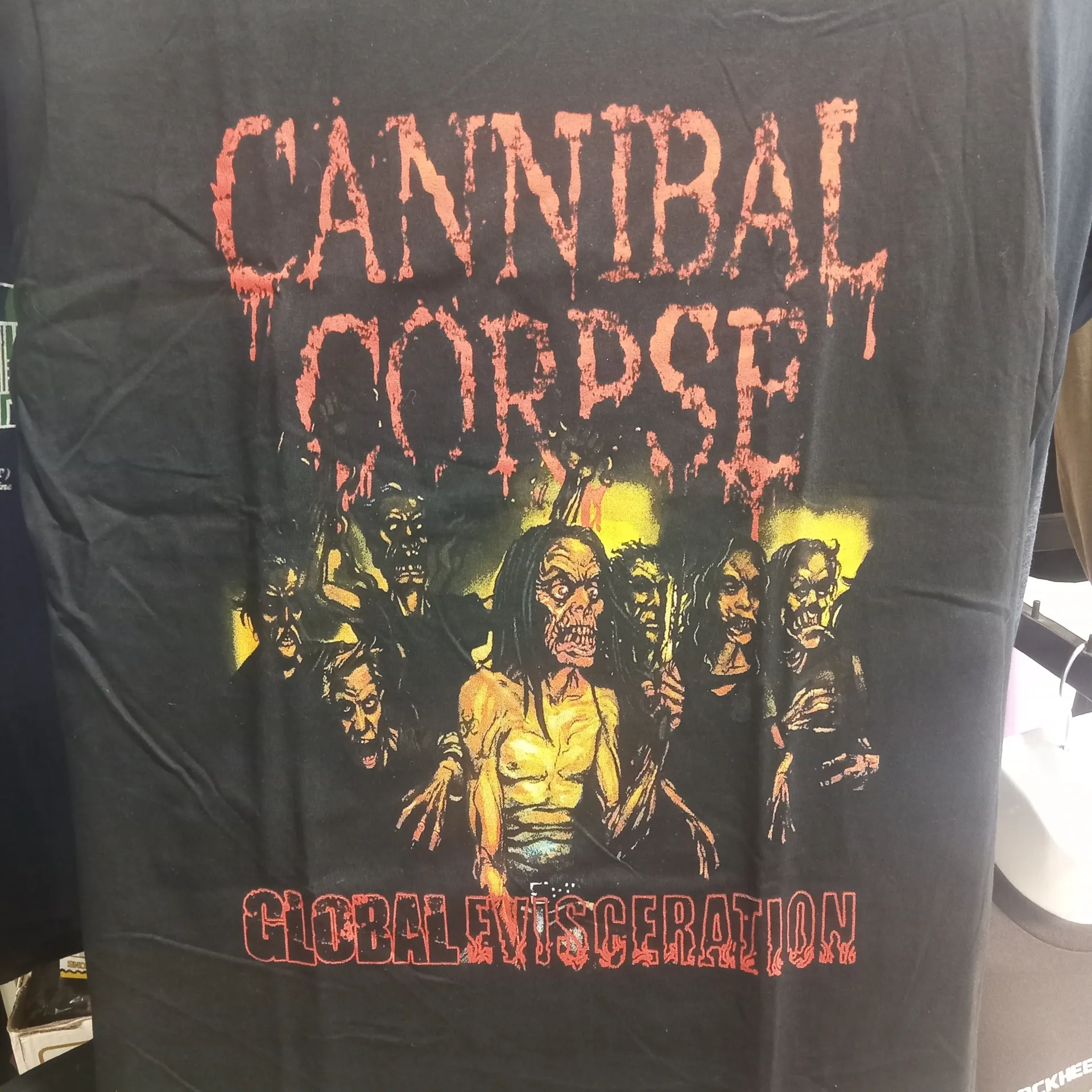 [004 001 S] Cannibal Corpse : Global Esviceration Polera (S)