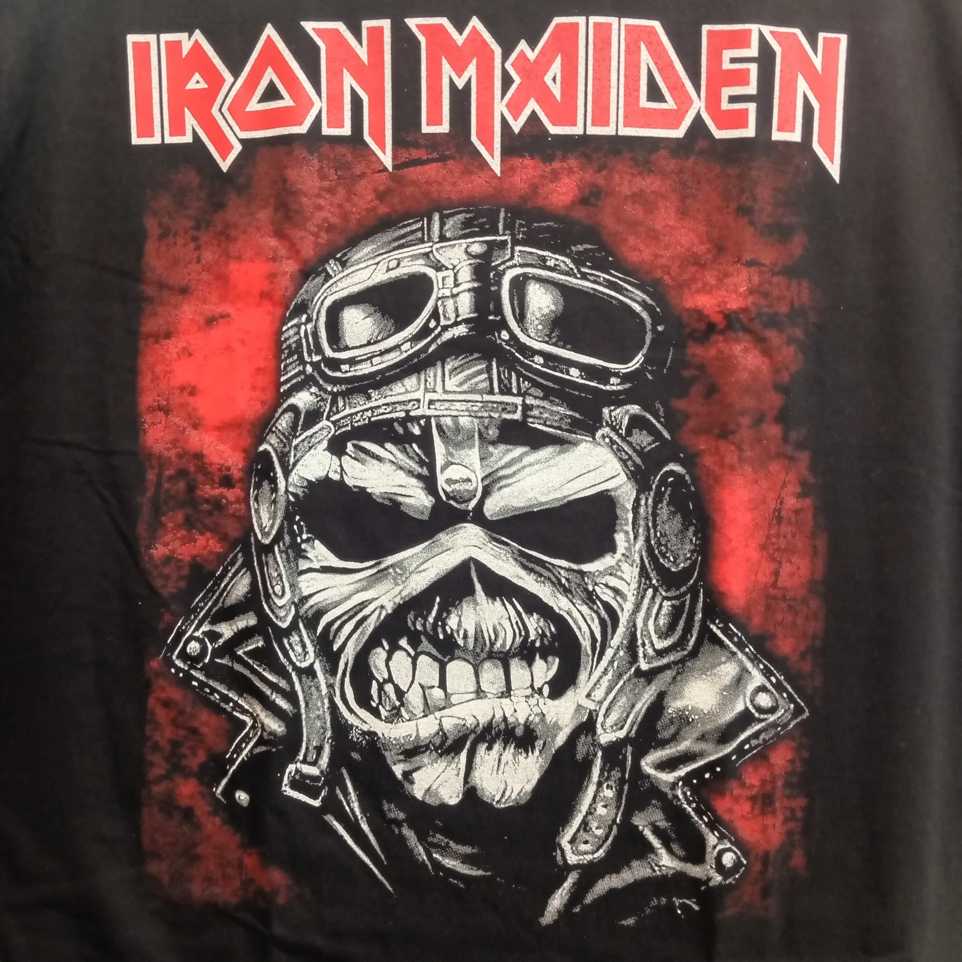 Iron Maiden : Eddie Piloto Polera (S)