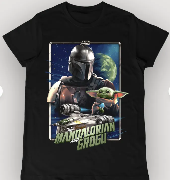 [077 004 11/12] Star Wars:  Mandalorian and Grogu Polera (11/12)