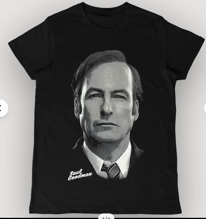 [076 001 11/12] Breaking Bad : Better Call Saul Retrato Polera (11/12)