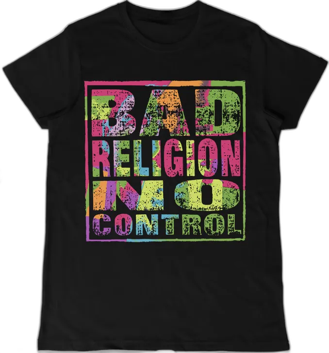 [071 001 11/12] Bad Religion : No Control Polera (11/12)