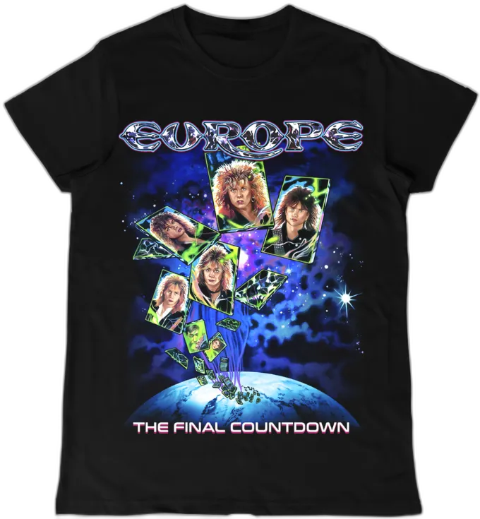 Europe : Final Countdown Polera (11/12)
