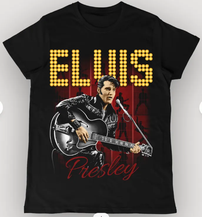 Elvis Presley : Jailhouse Red Polera (11/12)