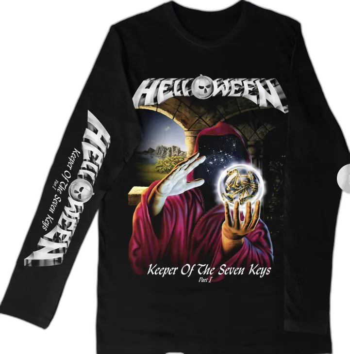 Helloween : Keeper of the Seven Keys Part 1 Manga Larga Polera