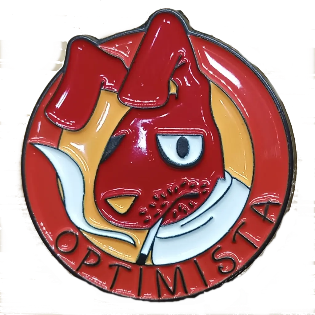 31 Minutos : Carlos Bodoque Optimista Pin