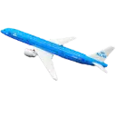 KLM B777 Avion a escala 1:400