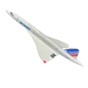 AIR FRANCE CONCORD Avion a escala 1:400