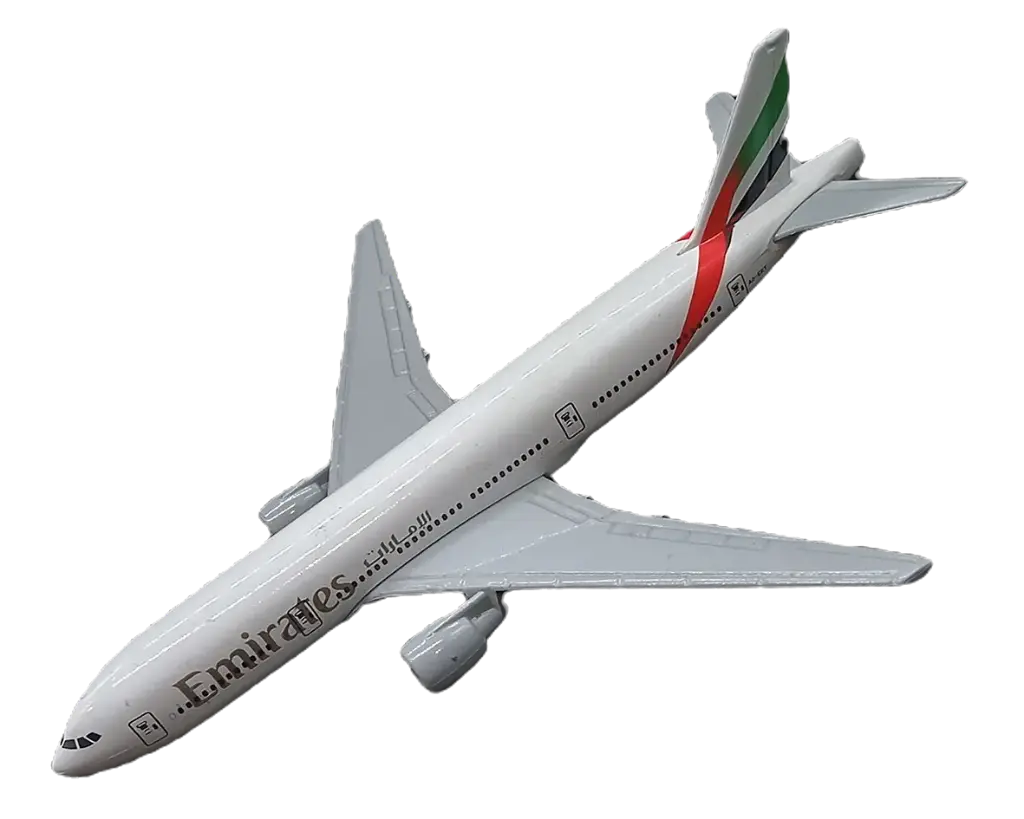 [B 0002] EMIRATES B777 Avion a escala 1:400