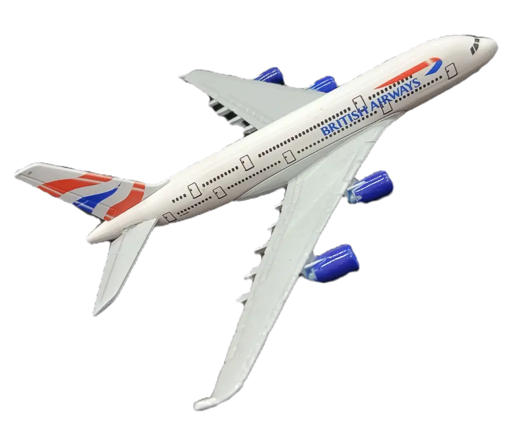 [B 0003] BRITISH AIRWAYS A380 Avion a escala 1:400