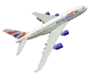 BRITISH AIRWAYS A380 Avion a escala 1:400