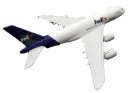 FEDEX A380 Avion a escala 1:400