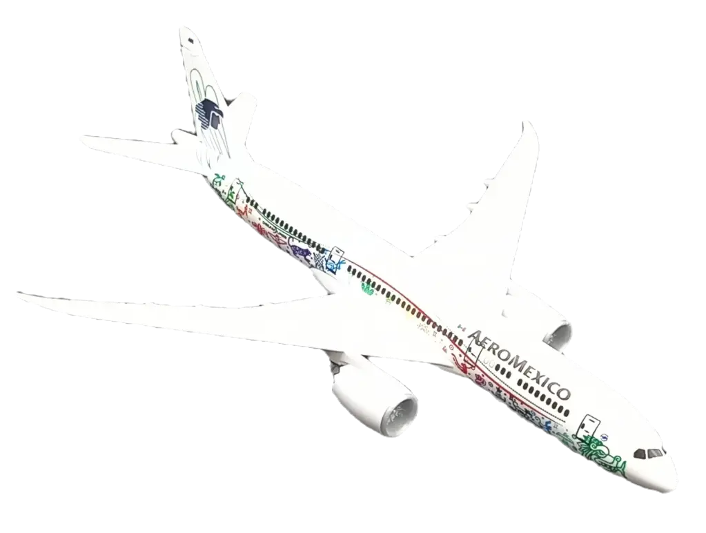 [B 0025] Aeromexico B787 Avion a escala 1:400