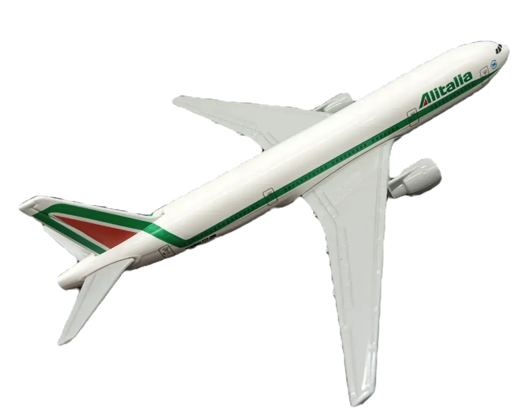 [B 0032] Alitalia B777 Avion a escala 1:400
