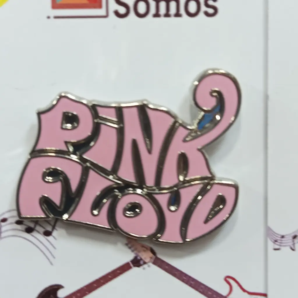 [0022] Pink Floyd : Logo Vintage Rosado Pin