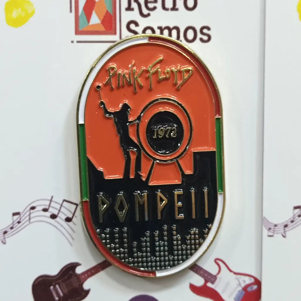 [0023] Pink Floyd : Pompeya 1972 Pin