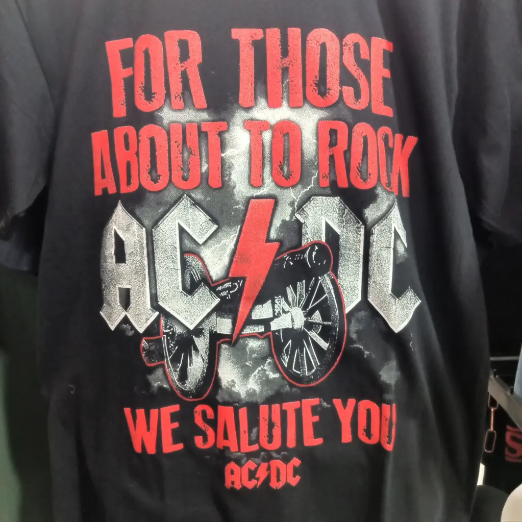 AC / DC : For Those Cañon Polera (S)
