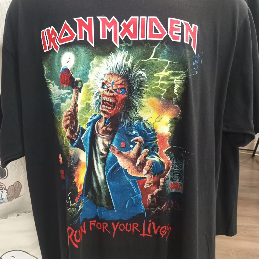 [012 001 S] Iron Maiden : Run For Your Lives Tour 2026 Polera (S)