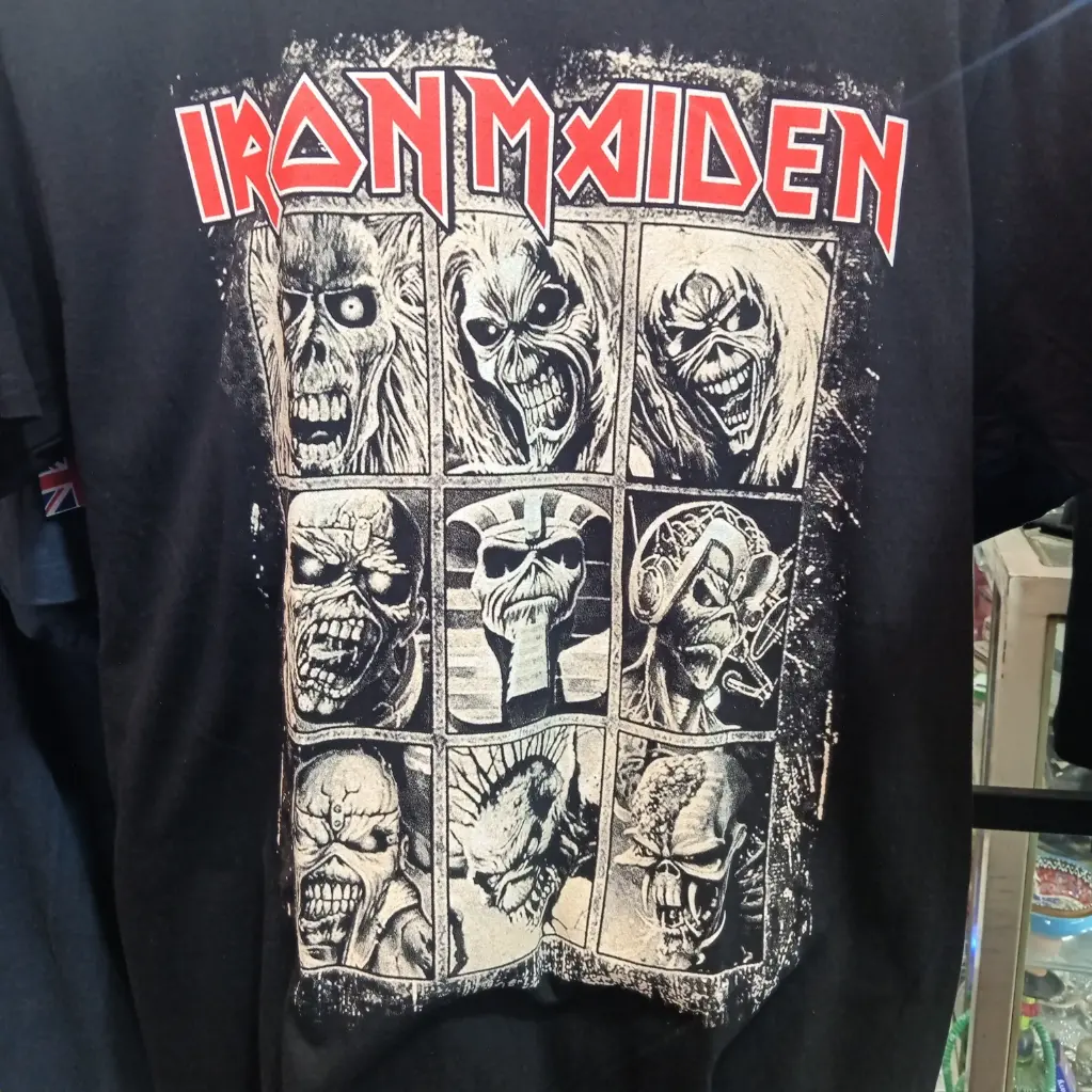 [012 002 S] Iron Maiden : Eddie Mosaico Polera (S)
